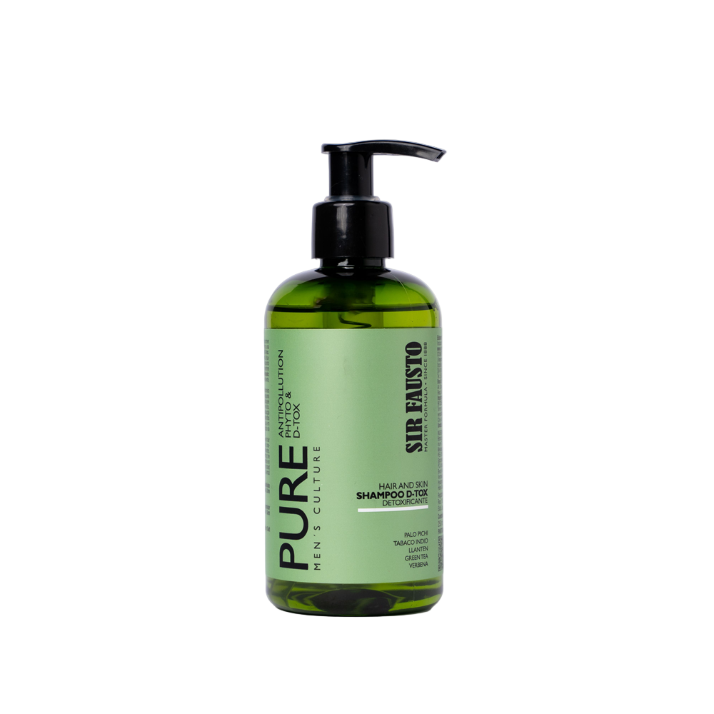 Shampoo Detox Sir Fausto – Limpieza Profunda & Revitalización Natural